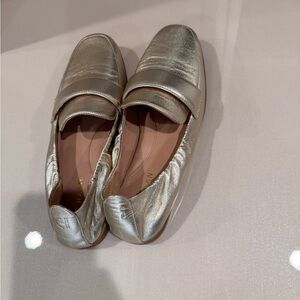 Elegant Silver Loafers